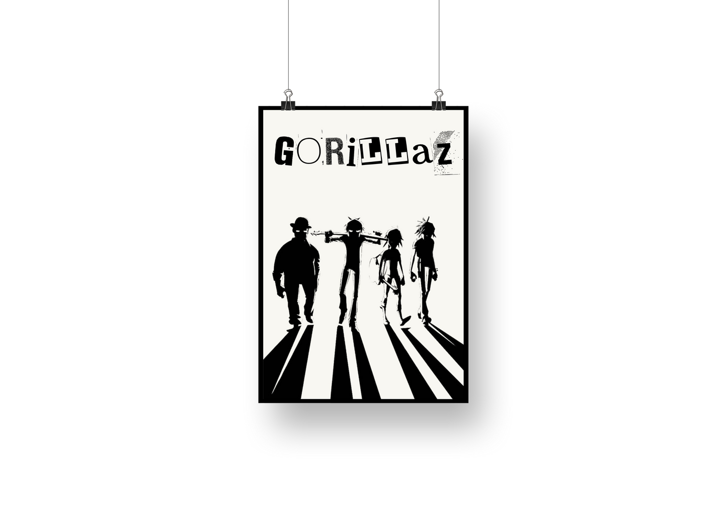 plakat GORILLAZ