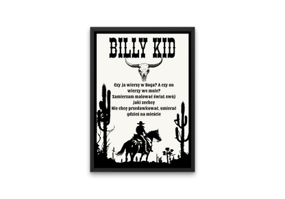 plakat BILLY THE KID (RETO)