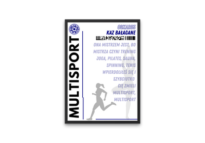 plakat MULTISPORT