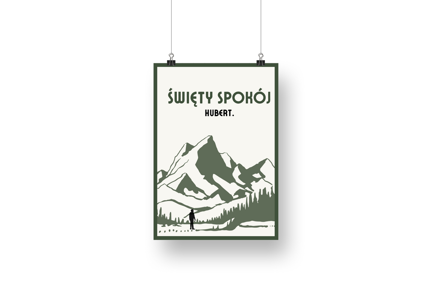 Plaka święty spokój (Hubert.)