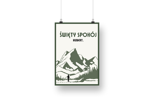 Plaka święty spokój (Hubert.)