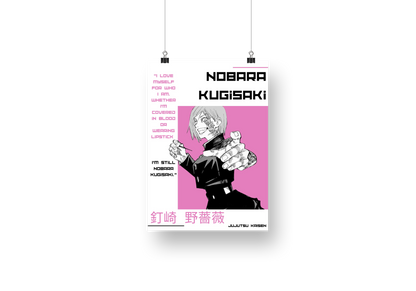 plakat Nobara Kugasaki(JUJUTSU KAISEN)