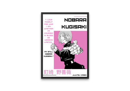 plakat Nobara Kugasaki(JUJUTSU KAISEN)