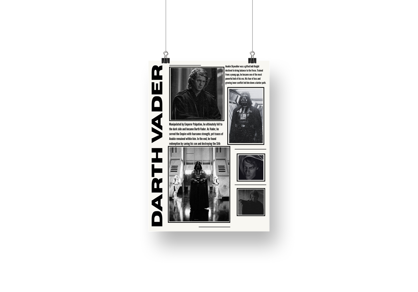 plakat DARTH VADER (STAR WARS)