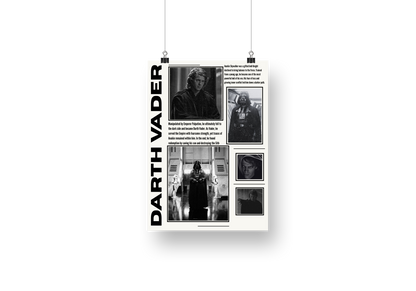 plakat DARTH VADER (STAR WARS)
