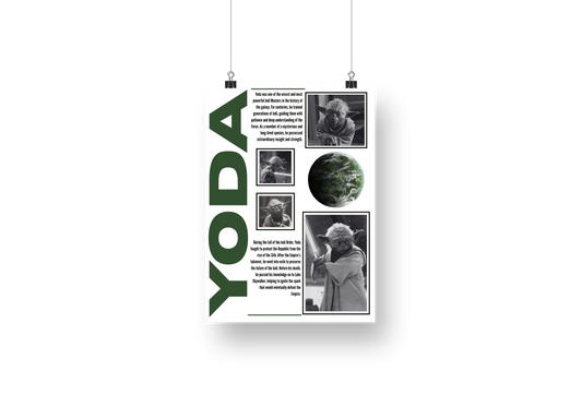 plakat YODA(STAR WARS)