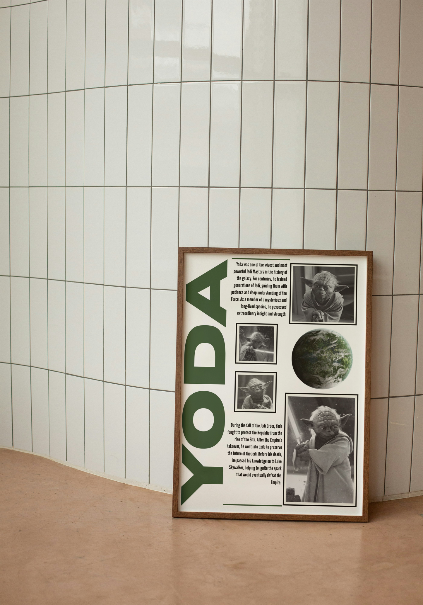 plakat YODA(STAR WARS)
