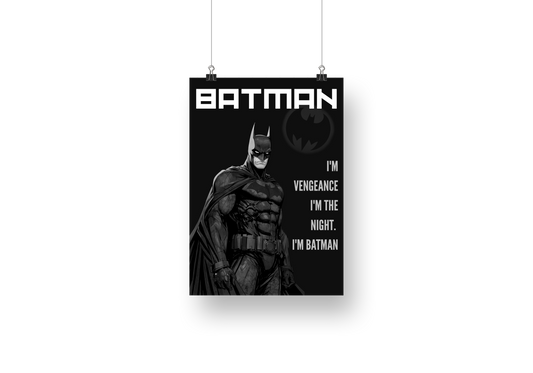 plakat BATMAN