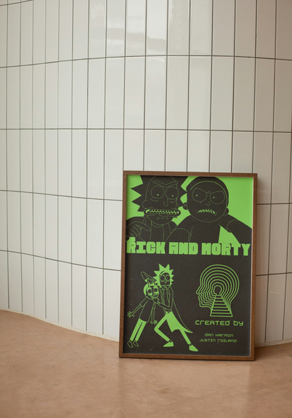 plakat RICK AND MORTY