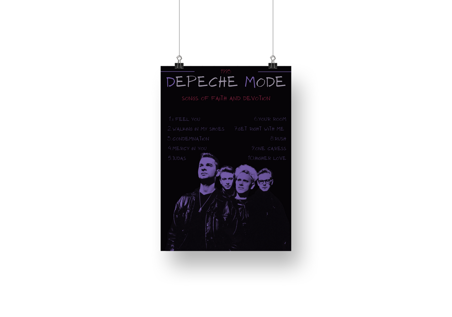 plakat DEPECHE MODE
