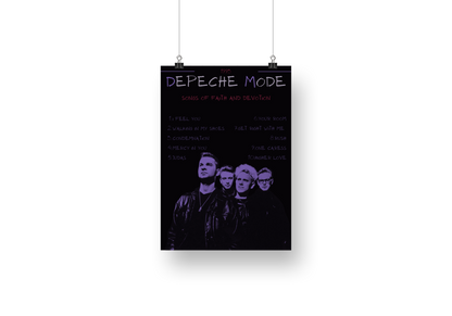 plakat DEPECHE MODE