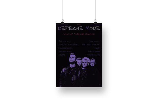 plakat DEPECHE MODE