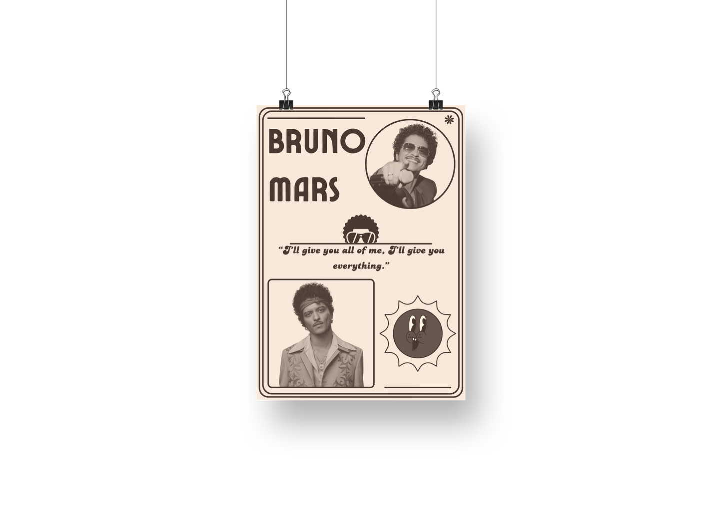 plakat BRUNO MARS