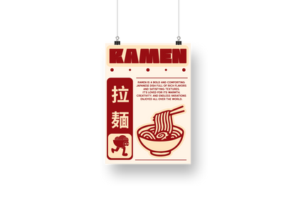 plakat RAMEN