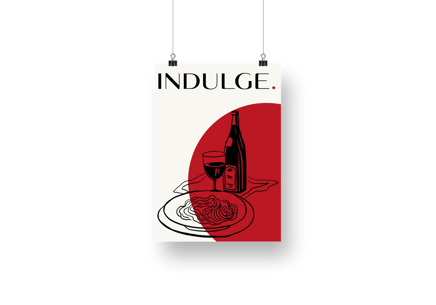 plakat INDULGE