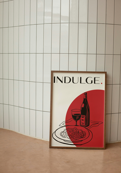 plakat INDULGE