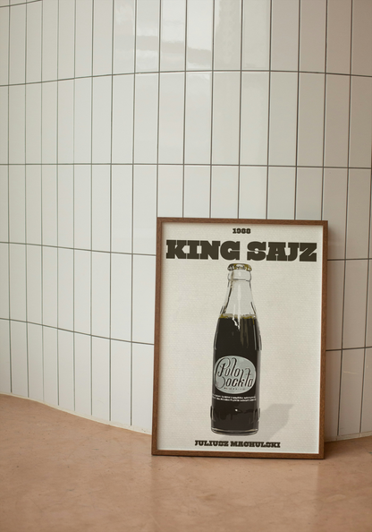 plakat KING SAJZ