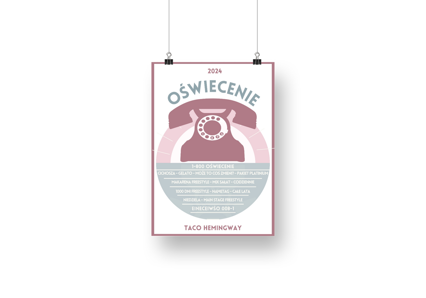 plakat OŚWIECENIE (TACO)