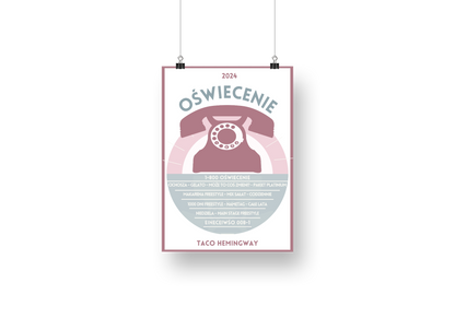 plakat OŚWIECENIE (TACO)