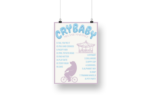 plakat CRYBABY (MELANIE MARTINEZ)
