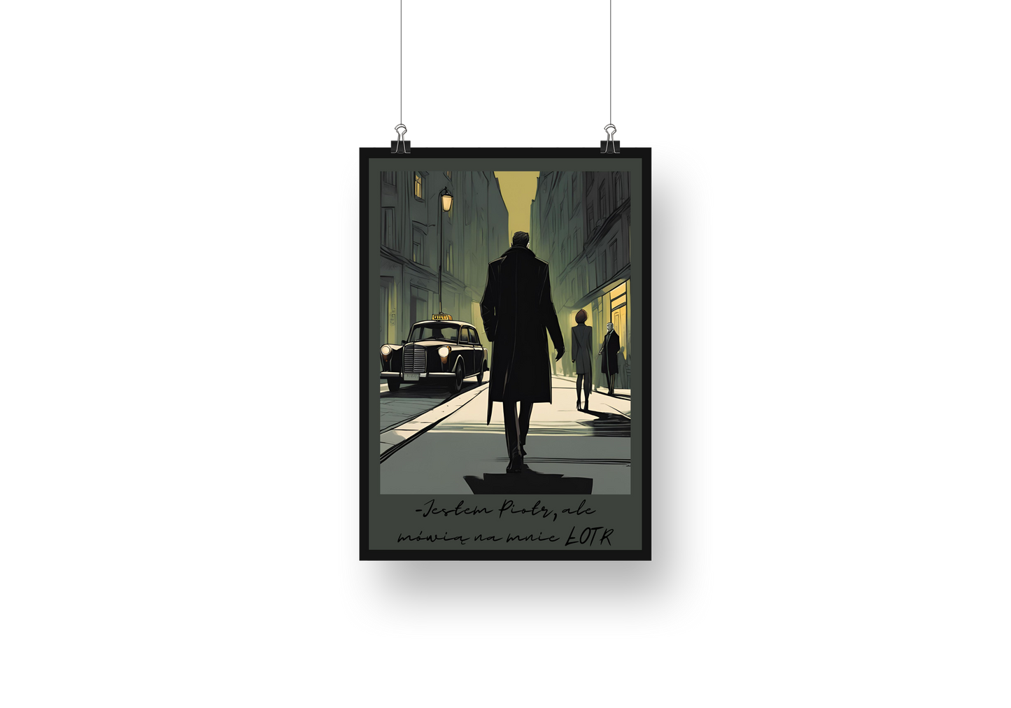 plakat ŁOTR (TACO)