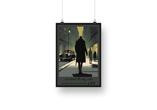 plakat ŁOTR (TACO)