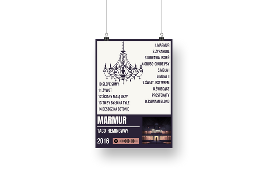 plakat MARMUR (TACO)