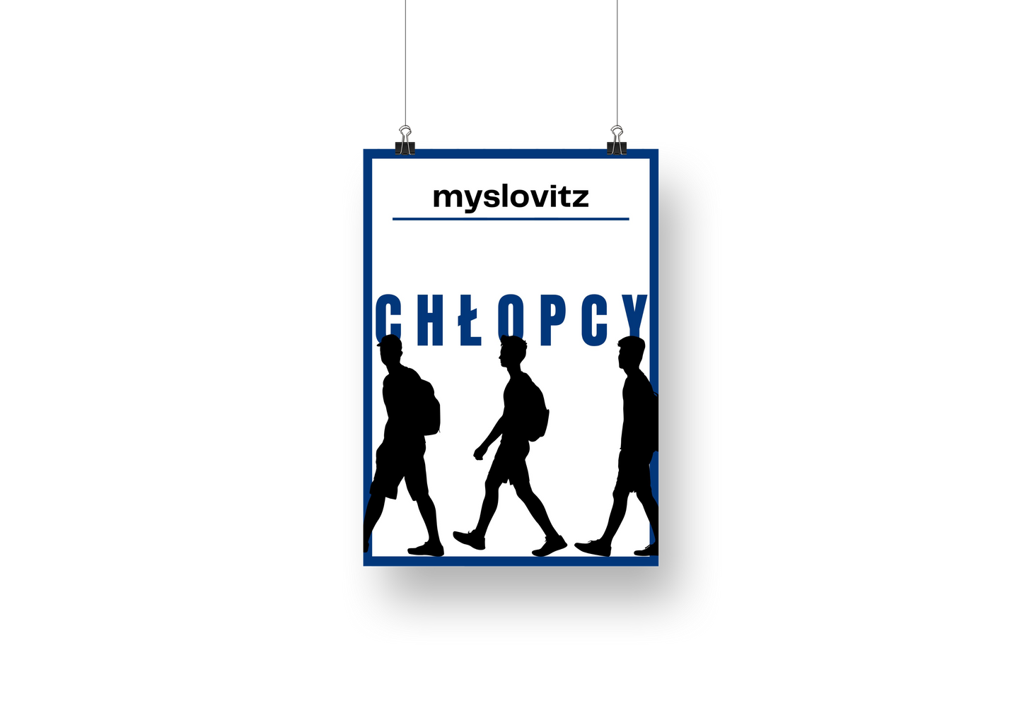 plakat CHŁOPCY (MYSLOVITZ)