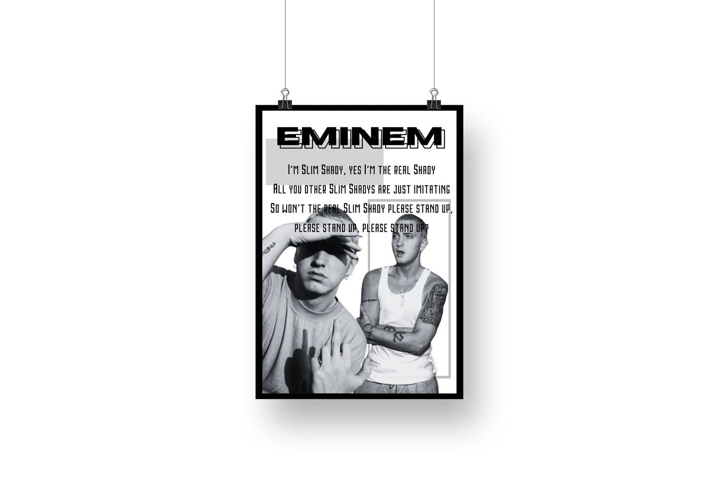 plakat SLIM SHADY (EMINEM)