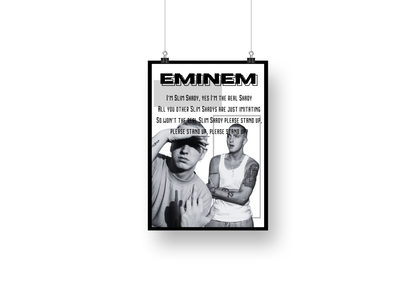 plakat SLIM SHADY (EMINEM)