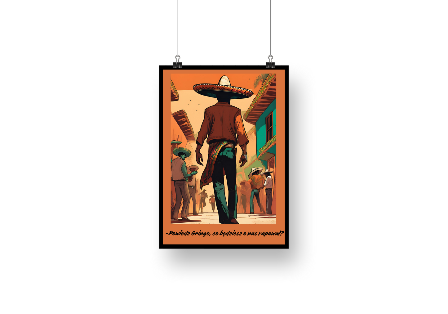 plakat GRINGO (QUEBO)