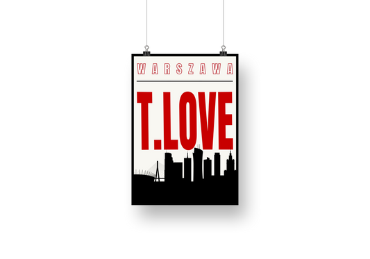 plakat WARSZAWA (TLOVE)