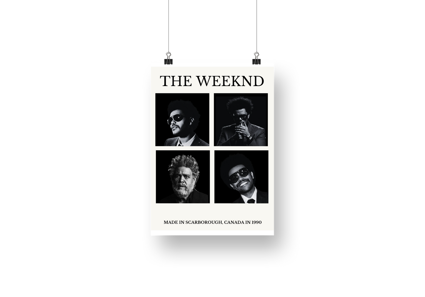 plakat THE WEEKND