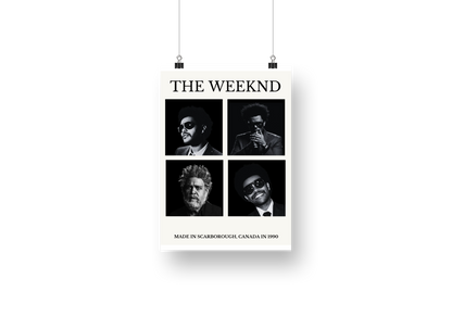 plakat THE WEEKND