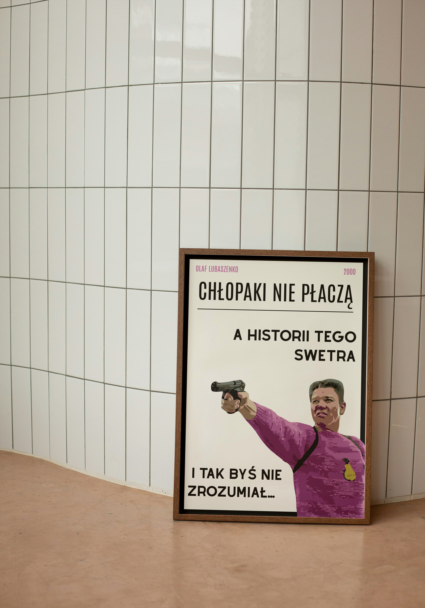 plakat CHŁOPAKI NIE PŁACZĄ