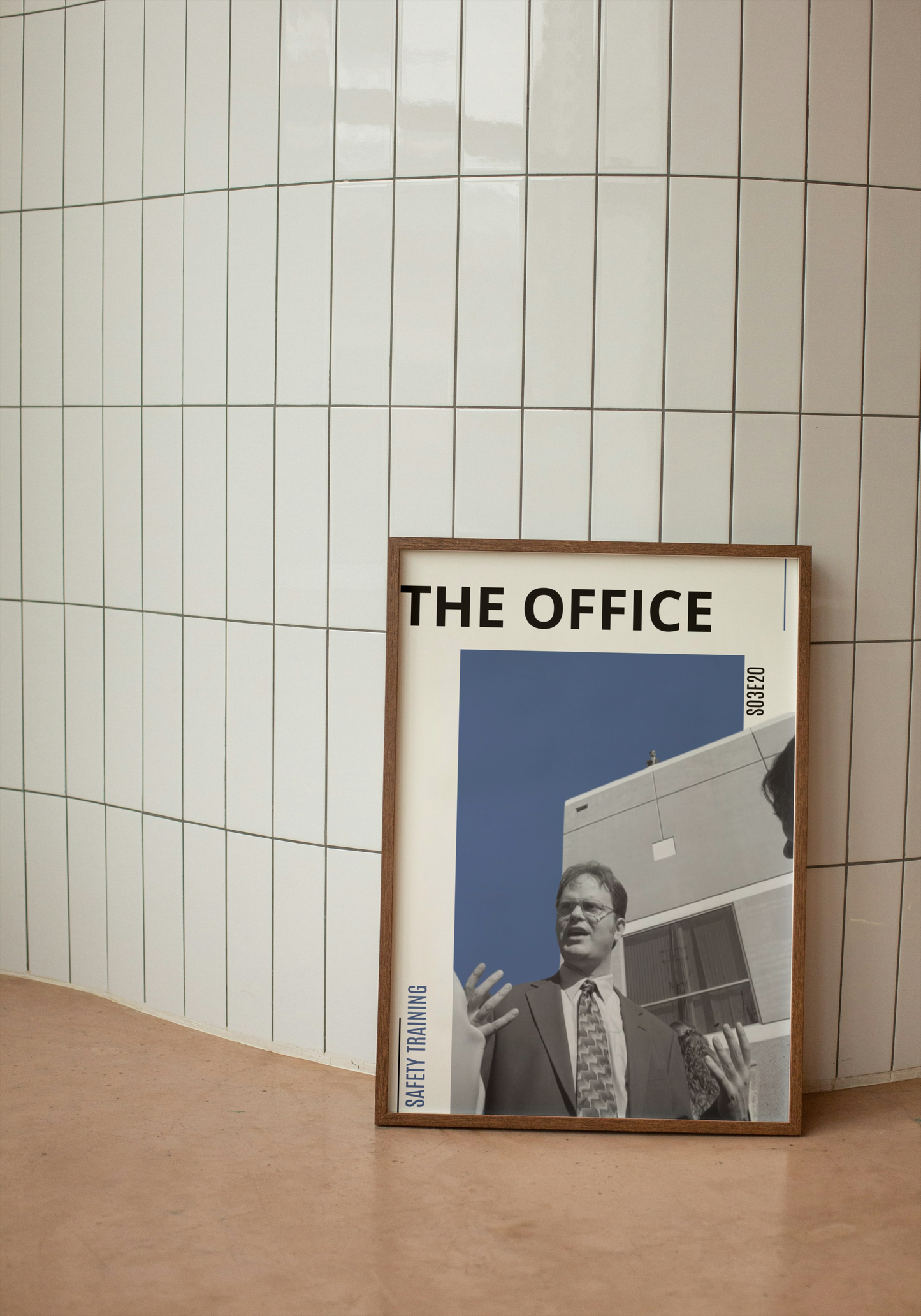 plakat THE OFFICE safety training