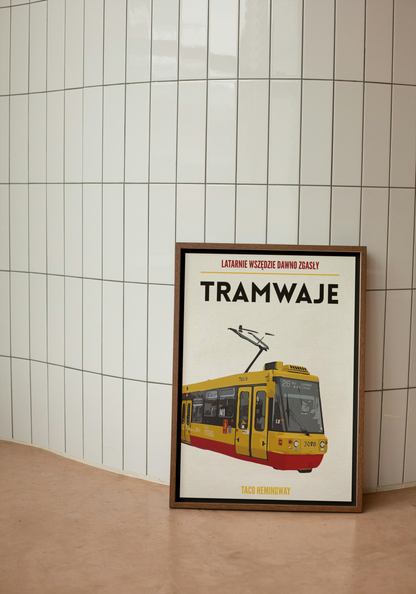 plakat TRAMWAJE (TACO HEMINGWAY)