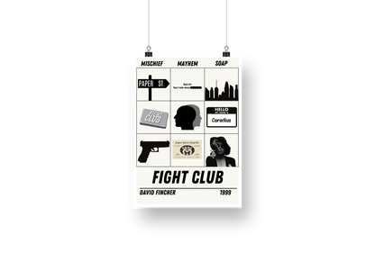 plakat FIGHT CLUB