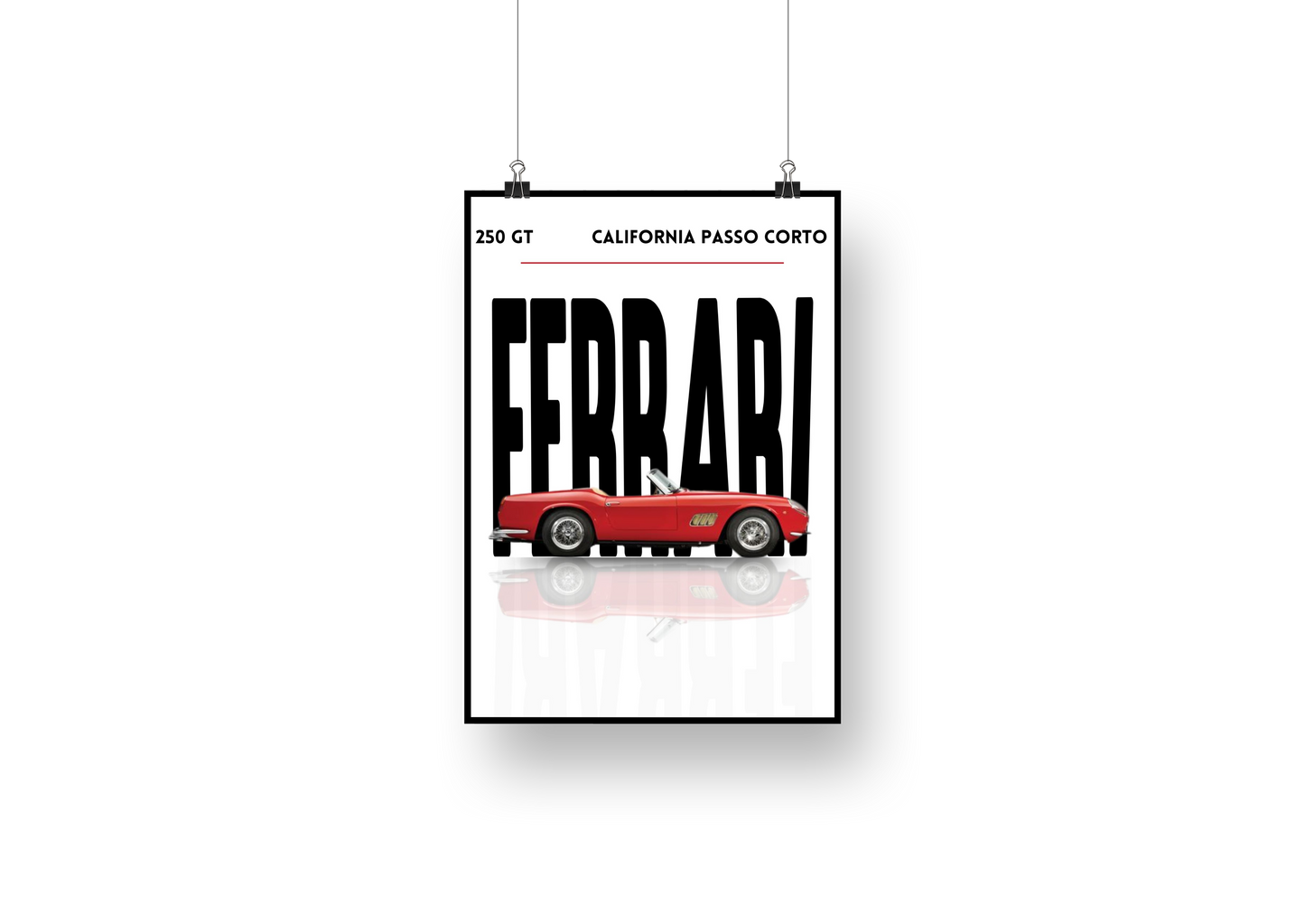 plakat FERRARI