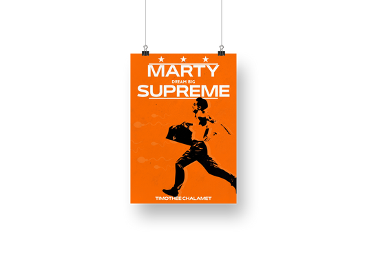 plakat MARTY SUPREME