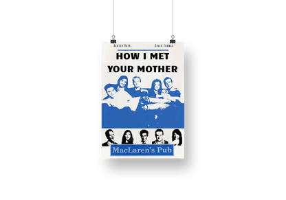 plakat HOW I MET YOUR MOTHER
