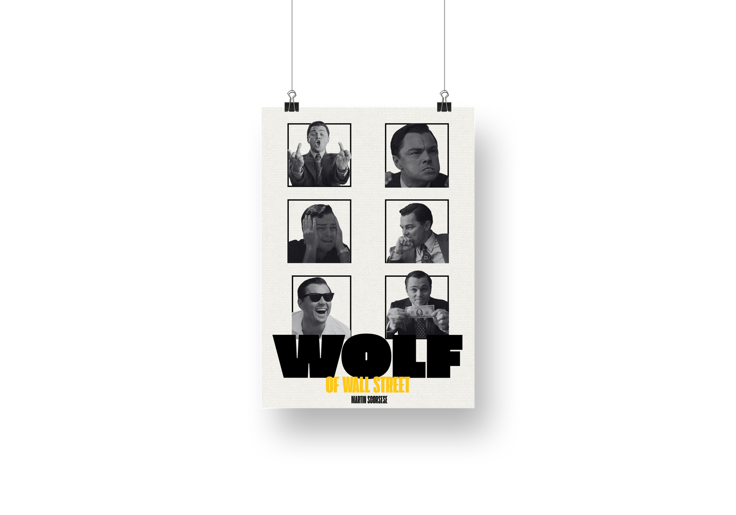 plakat wolf of wall street