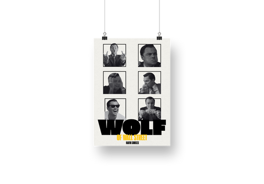 plakat wolf of wall street