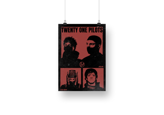 plakat TWENTY ONE PILOTS