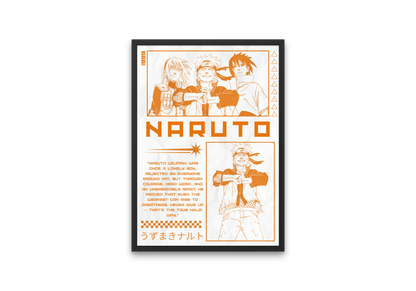 plakat NARUTO